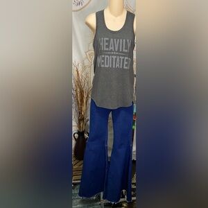 EUC Picasso Jasper Gray “Heavily Meditated” Tank size Small
